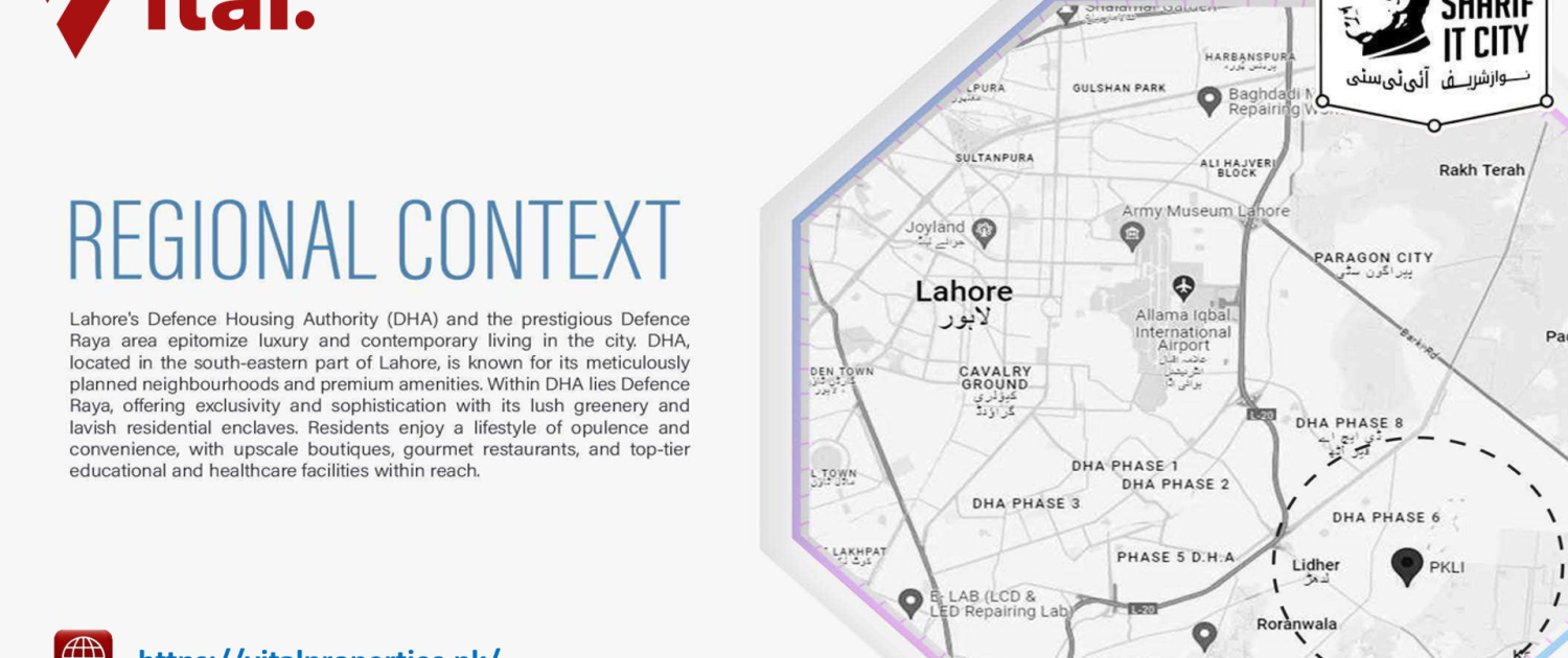 Nawaz Sharif IT City Lahore Location