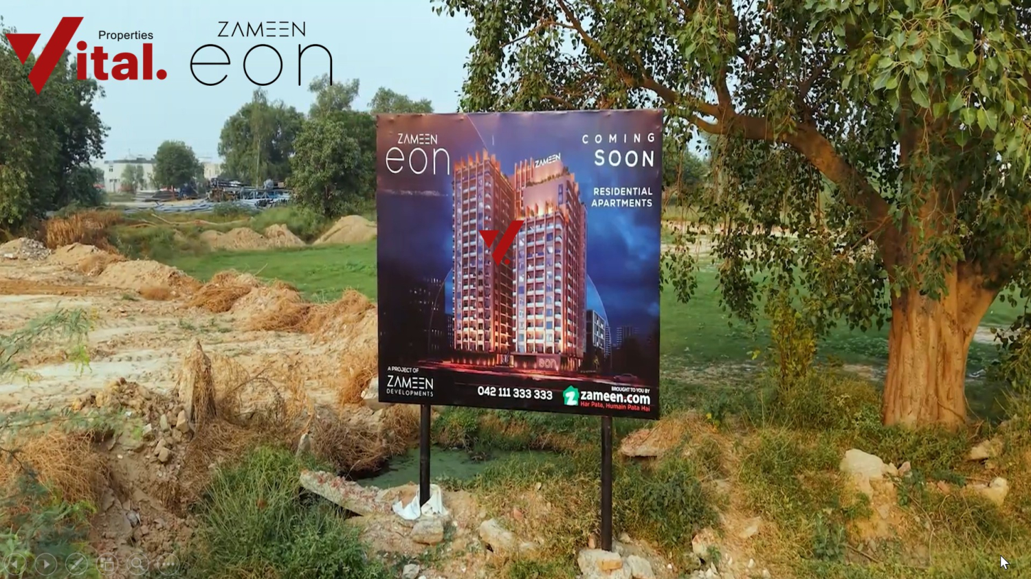 Zameen EON Lahore Construction progress october 2025