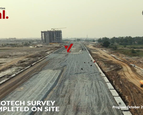 Zameen EON Lahore Construction progress october 2025