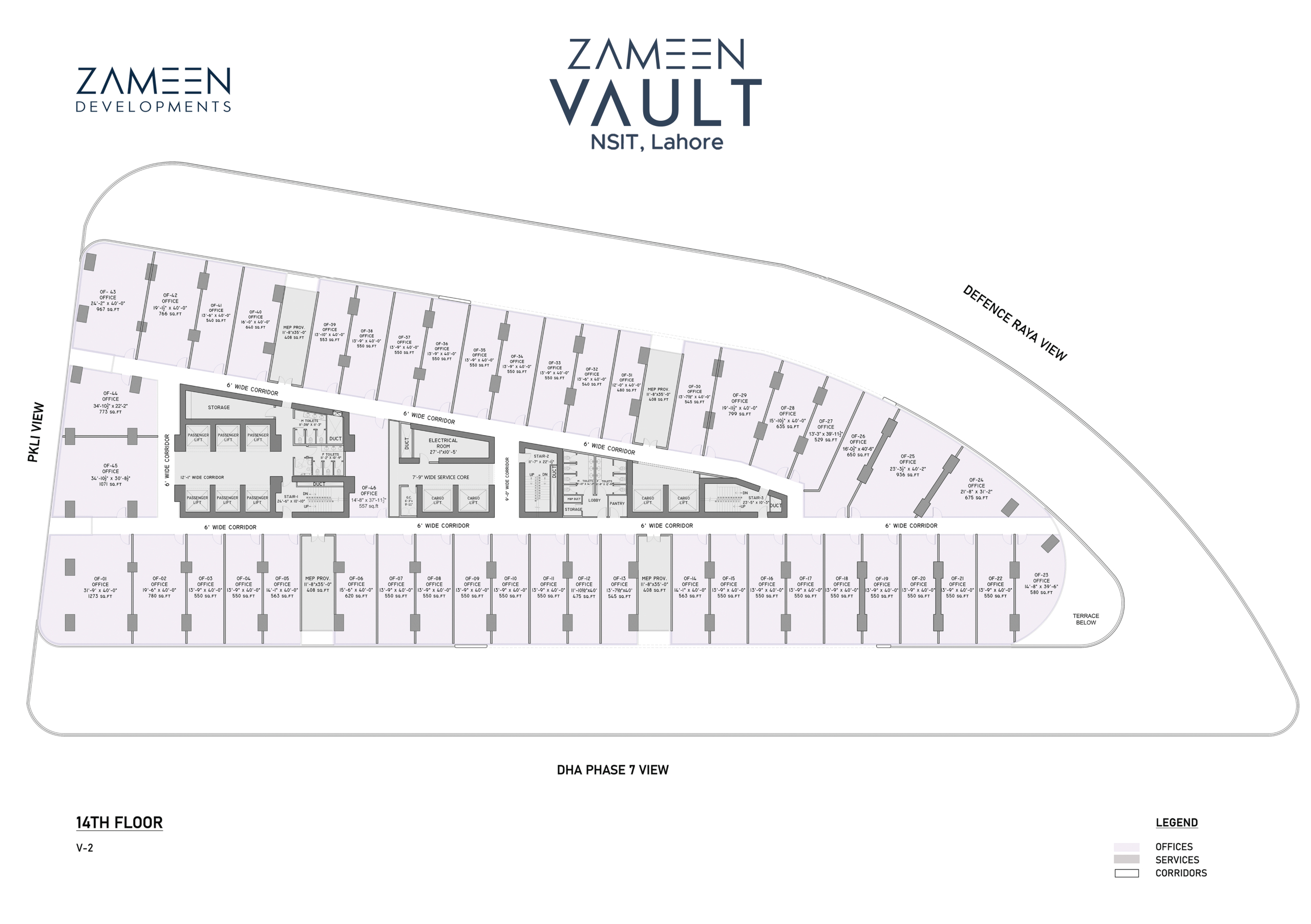 Zameen Vault Lahore 14th Floor