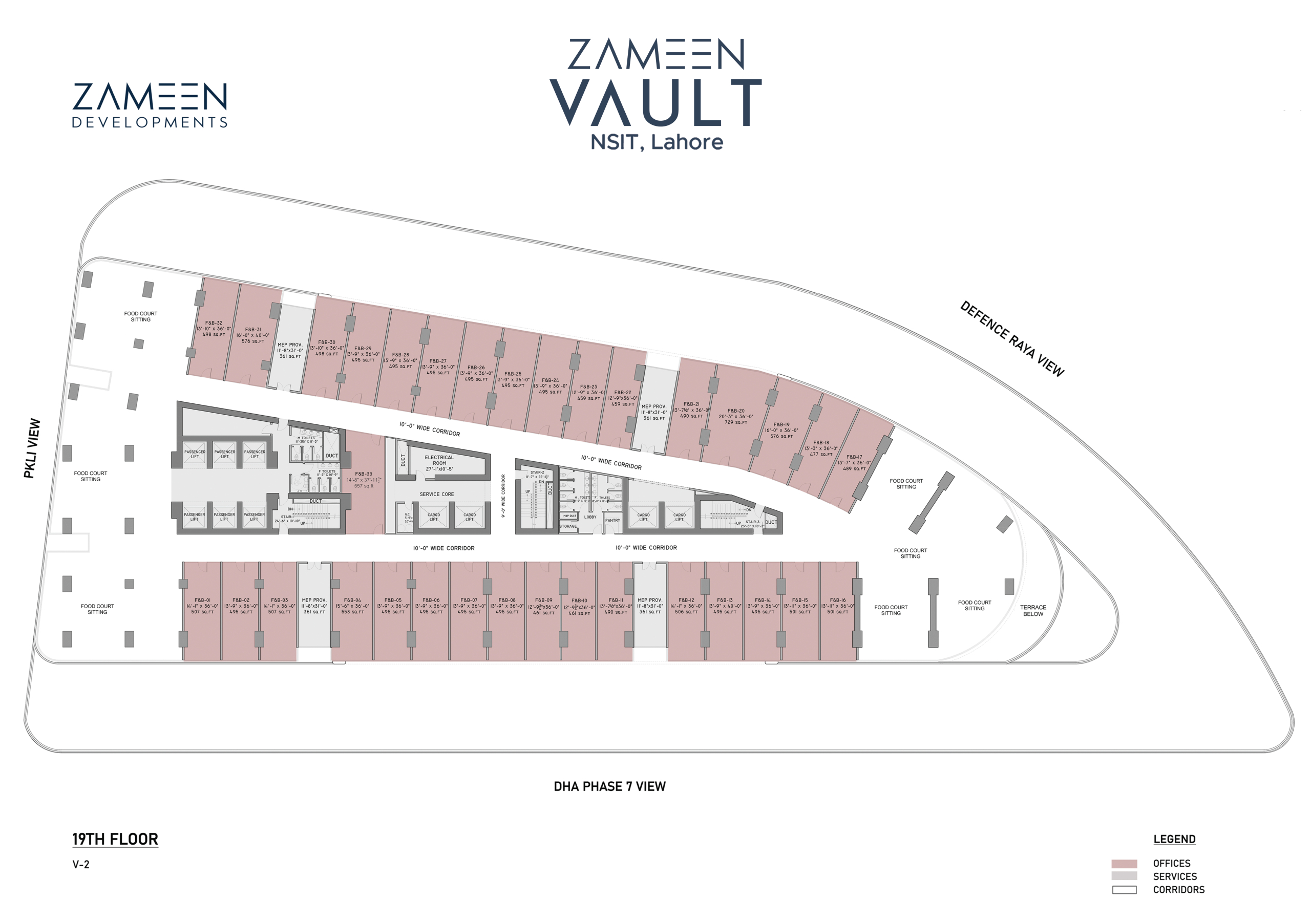 Zameen Vault Lahore 19th Floor