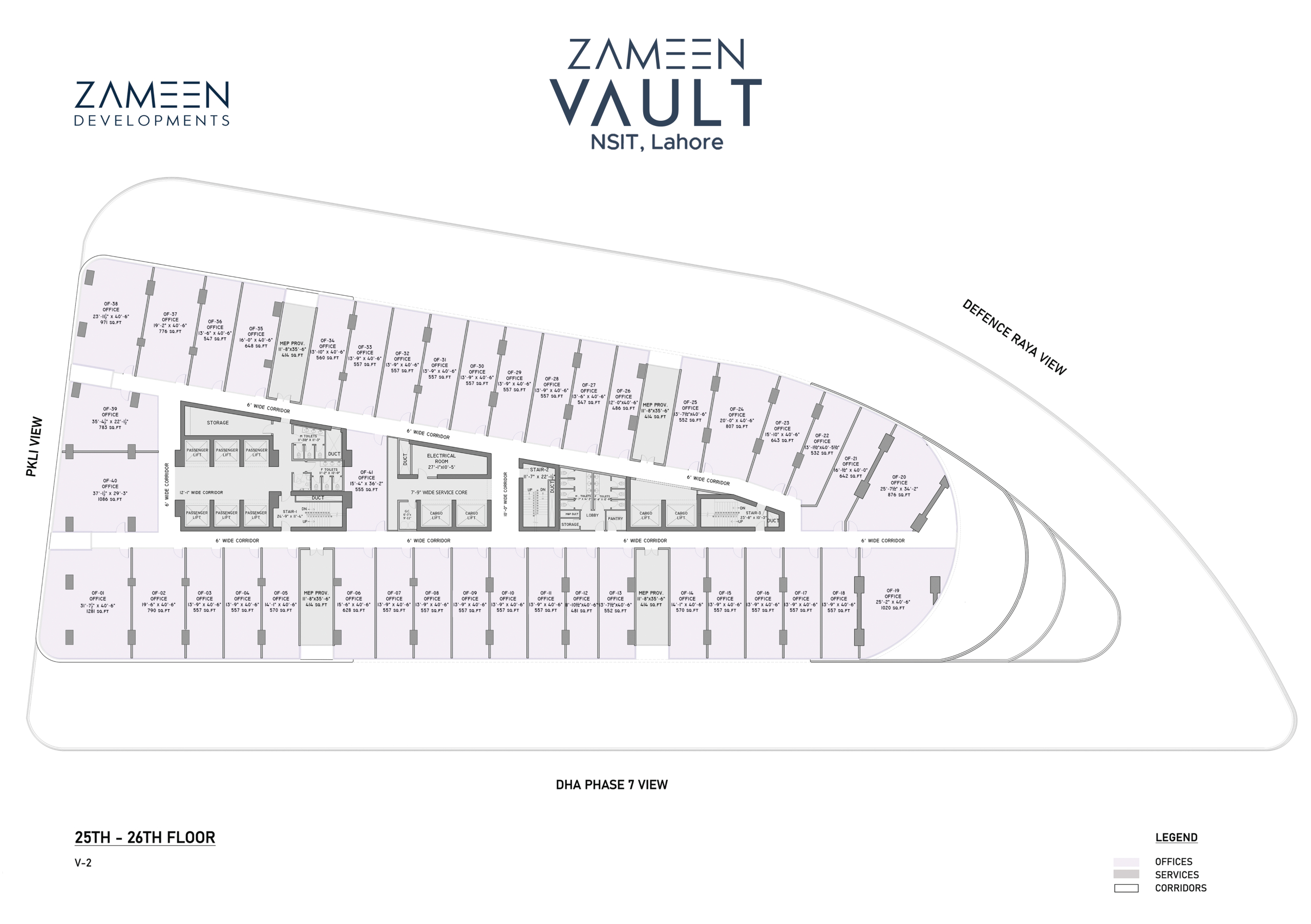 Zameen Vault Lahore 25th to 26th (Typical)