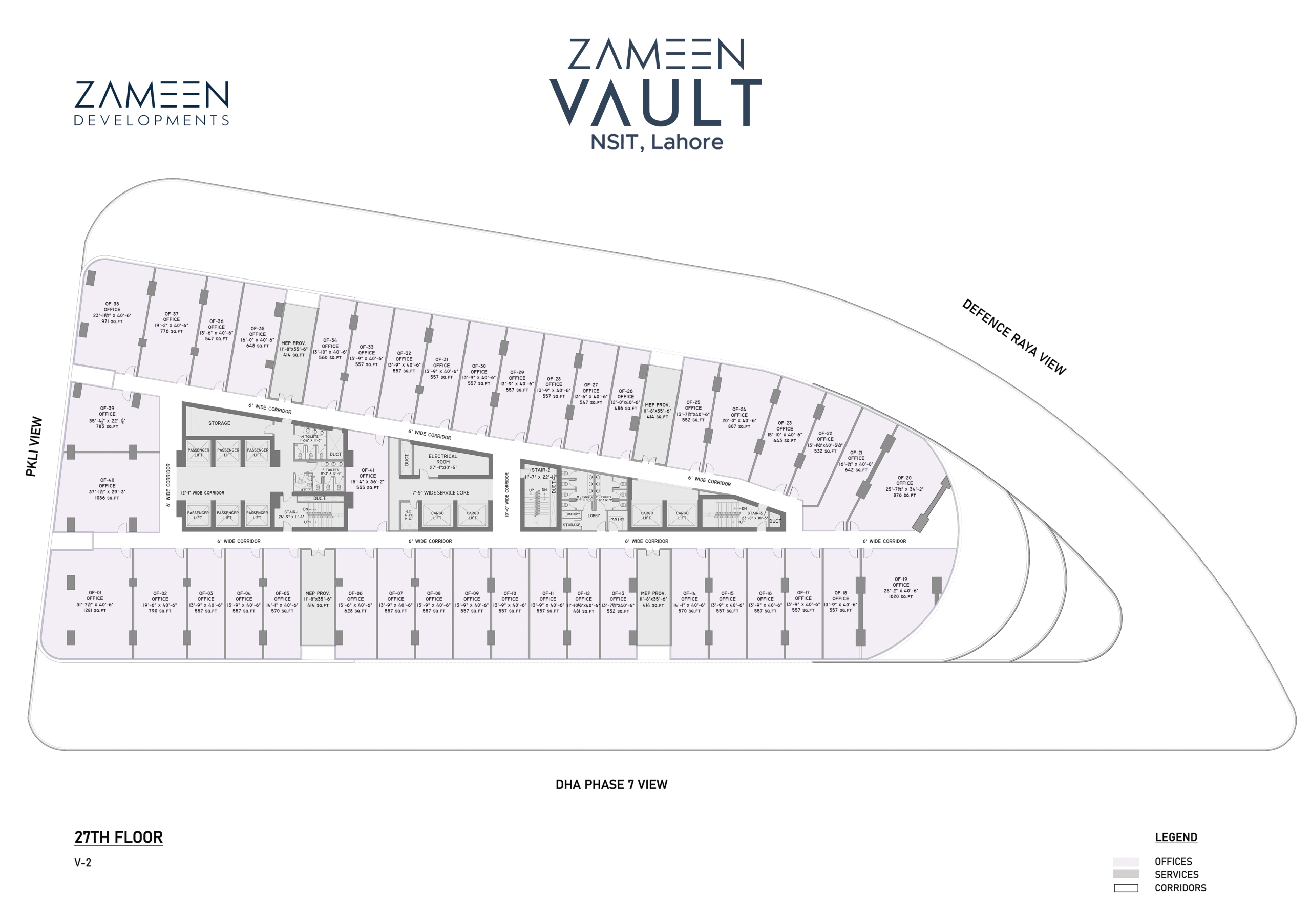 Zameen Vault Lahore 27th Floor