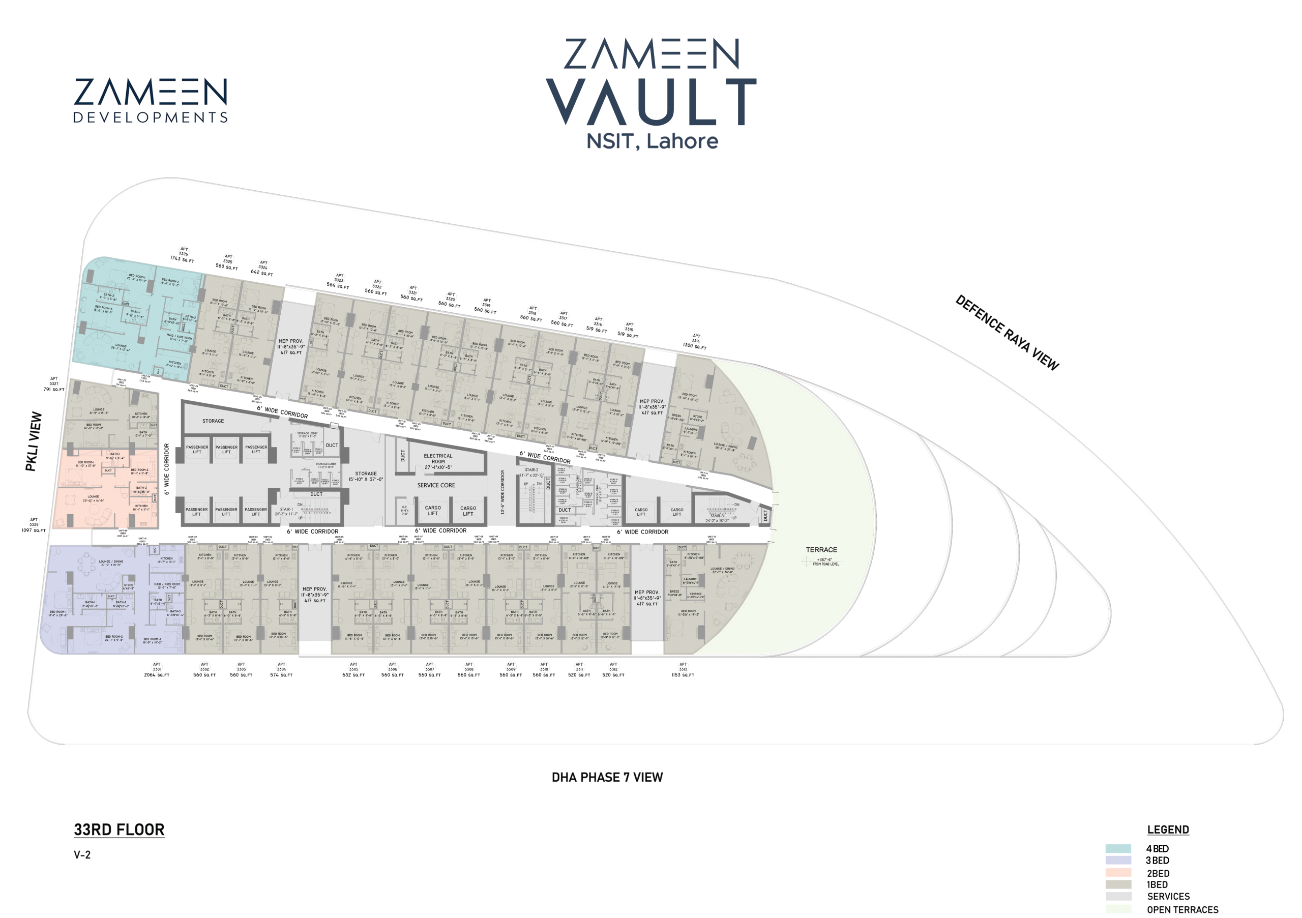 Zameen Vault Lahore 33rd Floor
