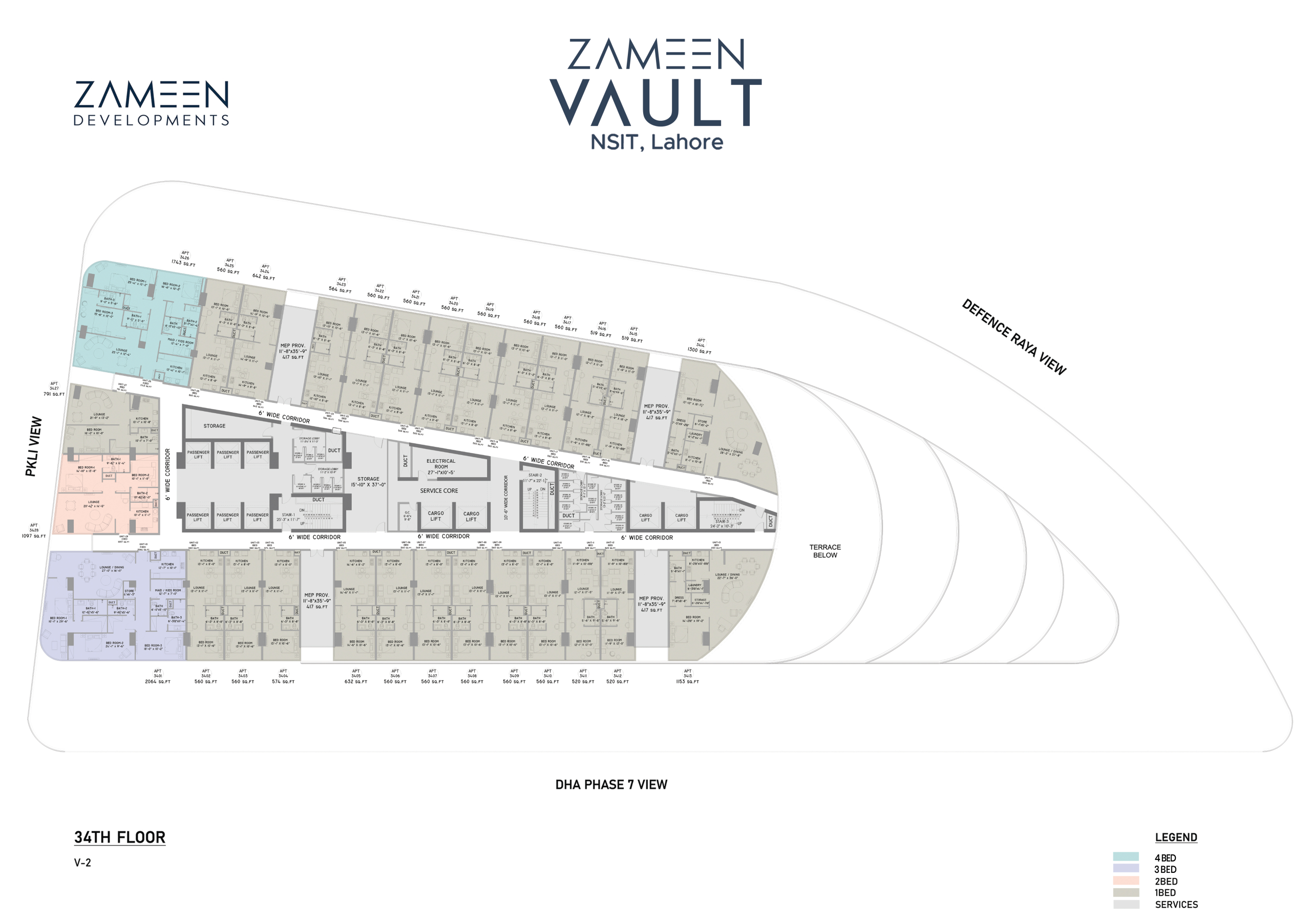 Zameen Vault Lahore 34th Floor