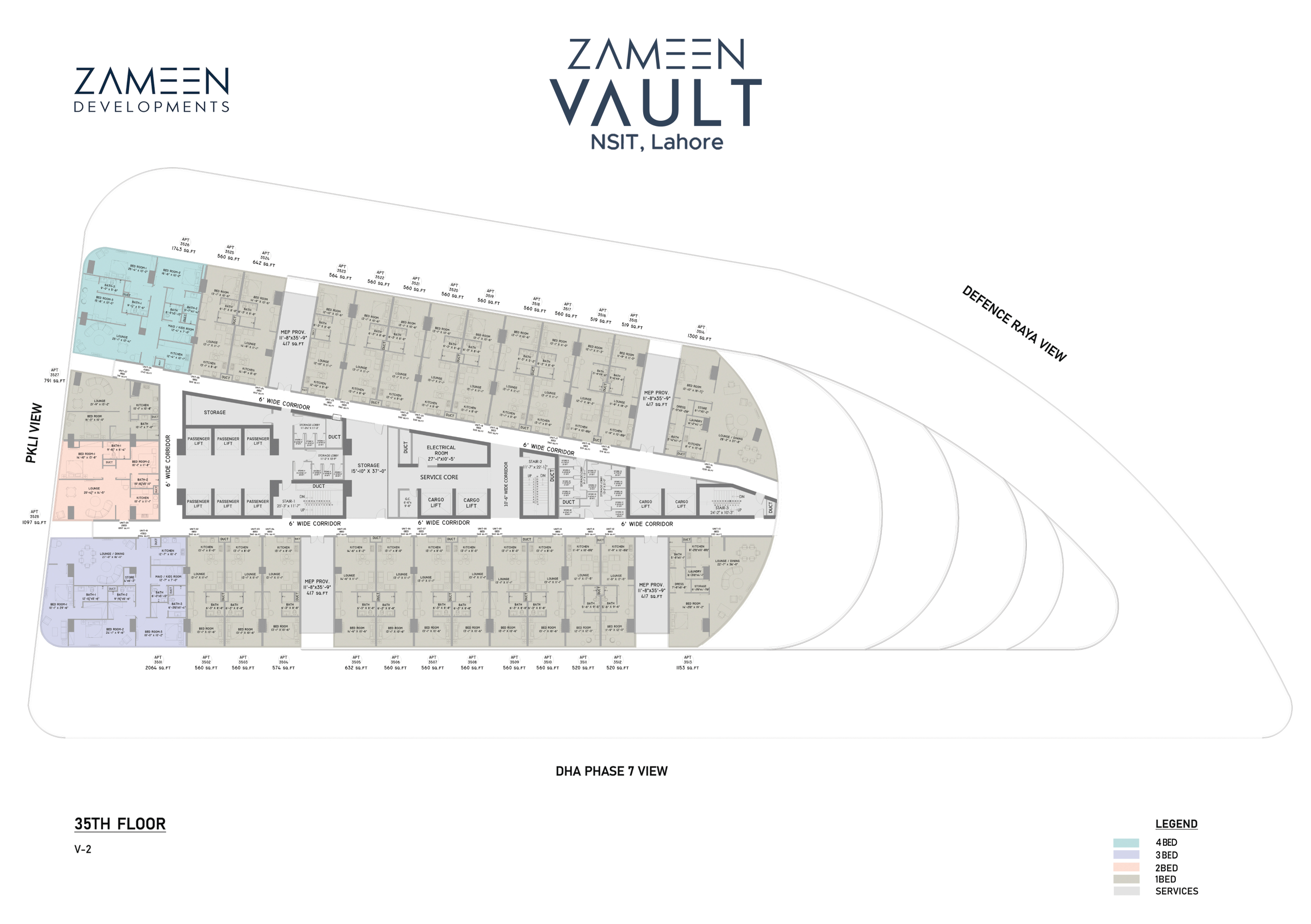 Zameen Vault Lahore 35th Floor