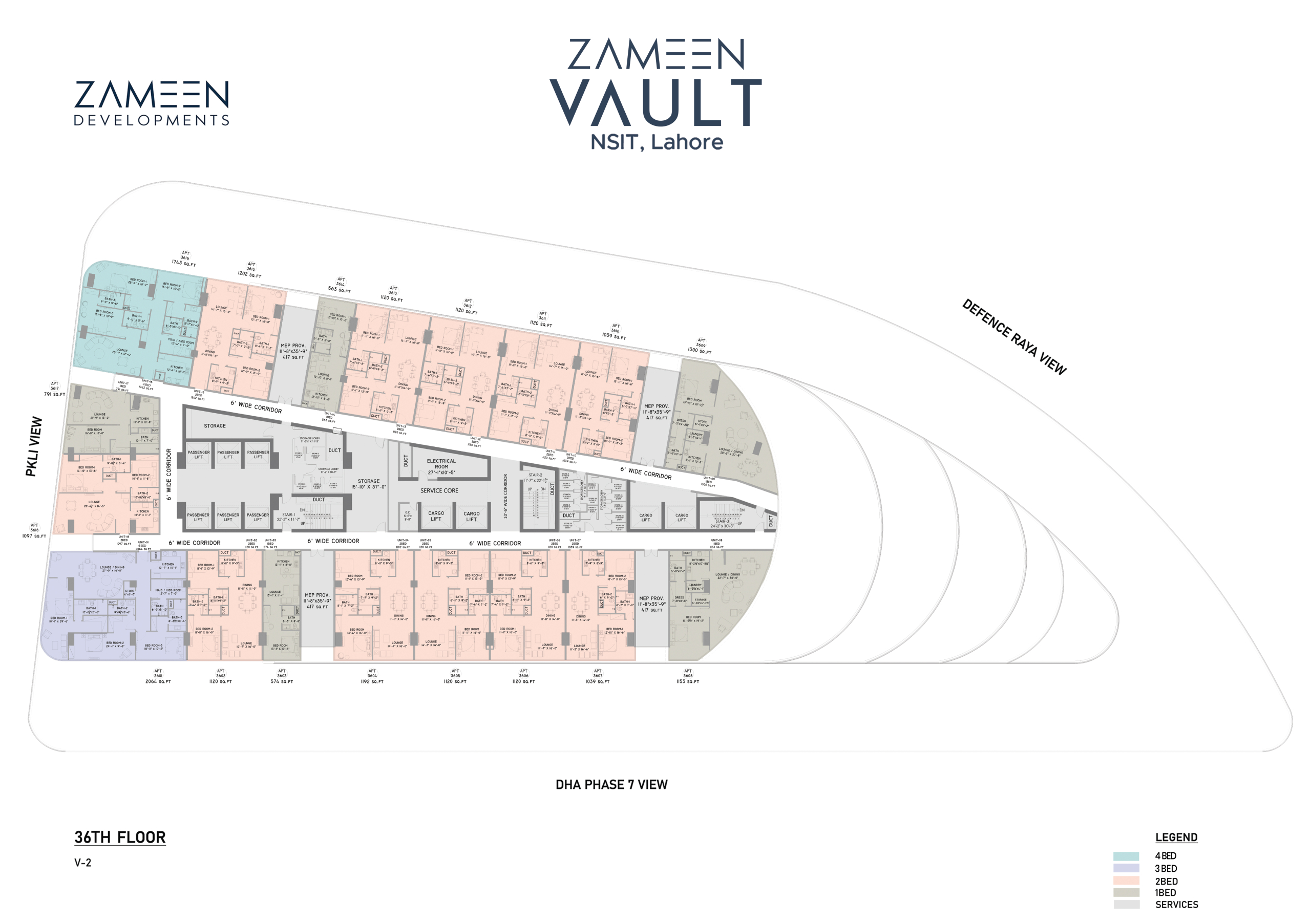 Zameen Vault Lahore 36th Floor