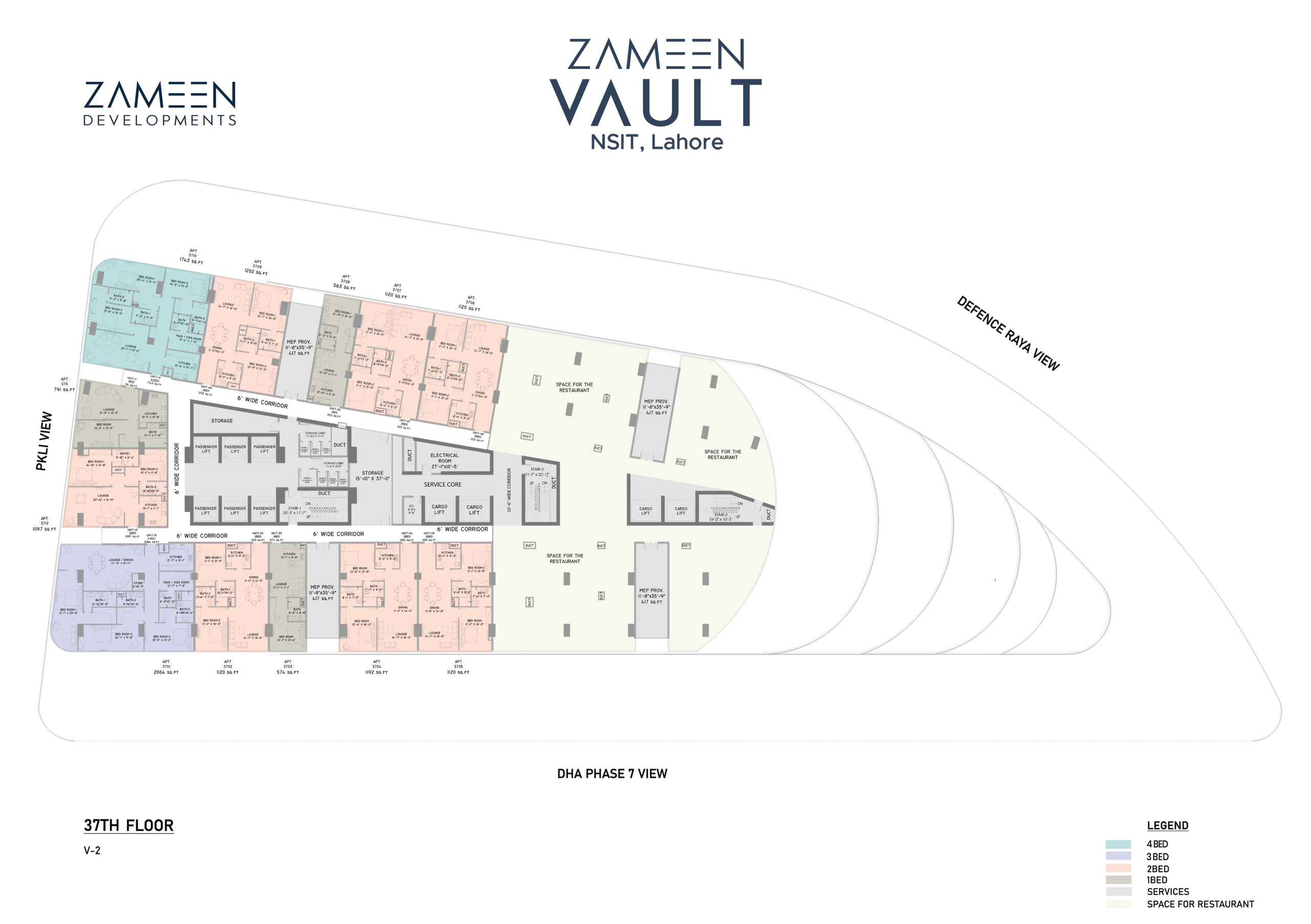 Zameen Vault Lahore 37th Floor