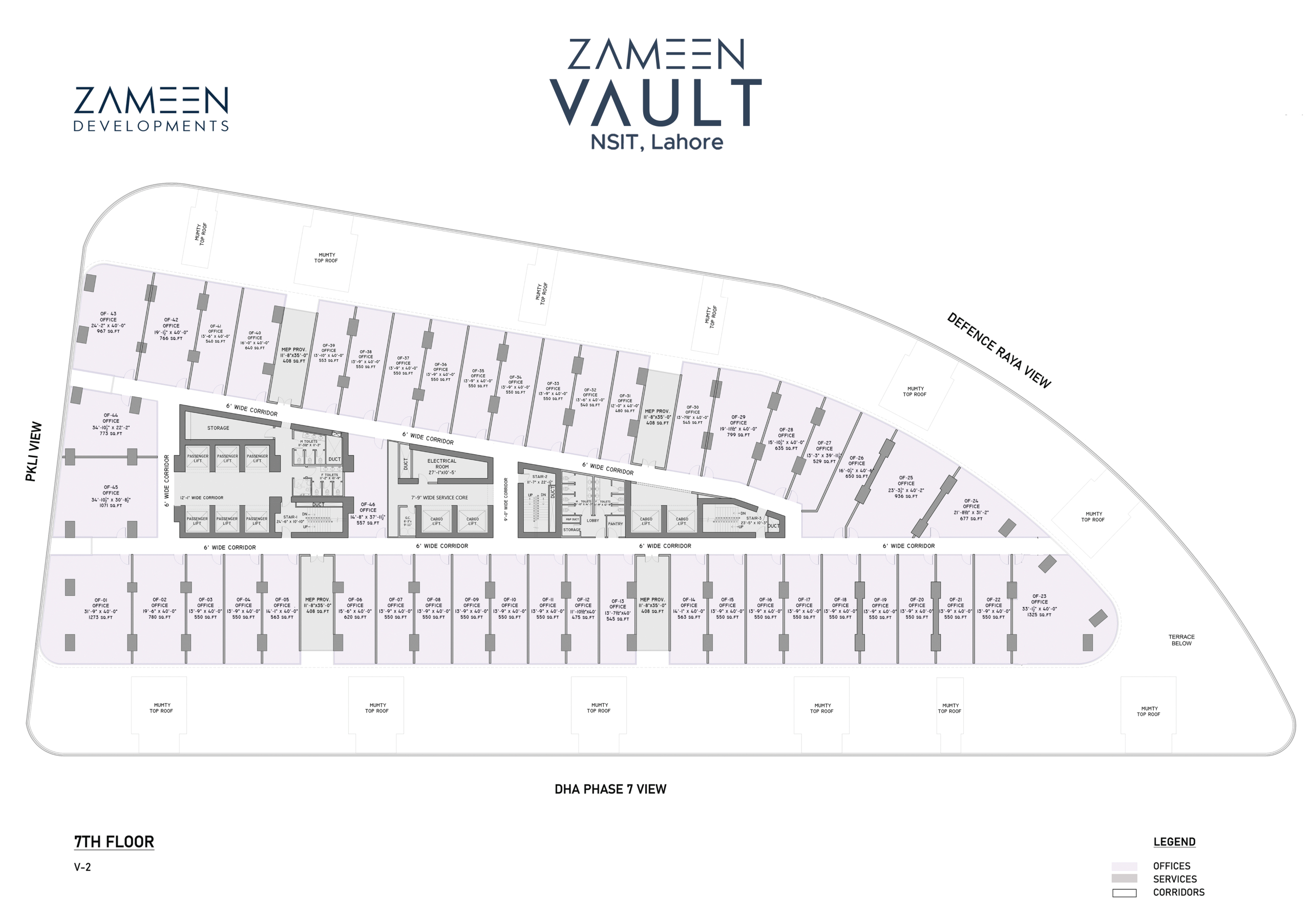 Zameen Vault Lahore 7th Floor