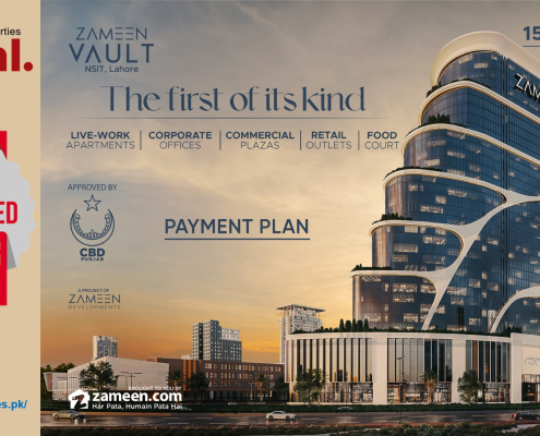 Zameen Vault Lahore Payment PLan