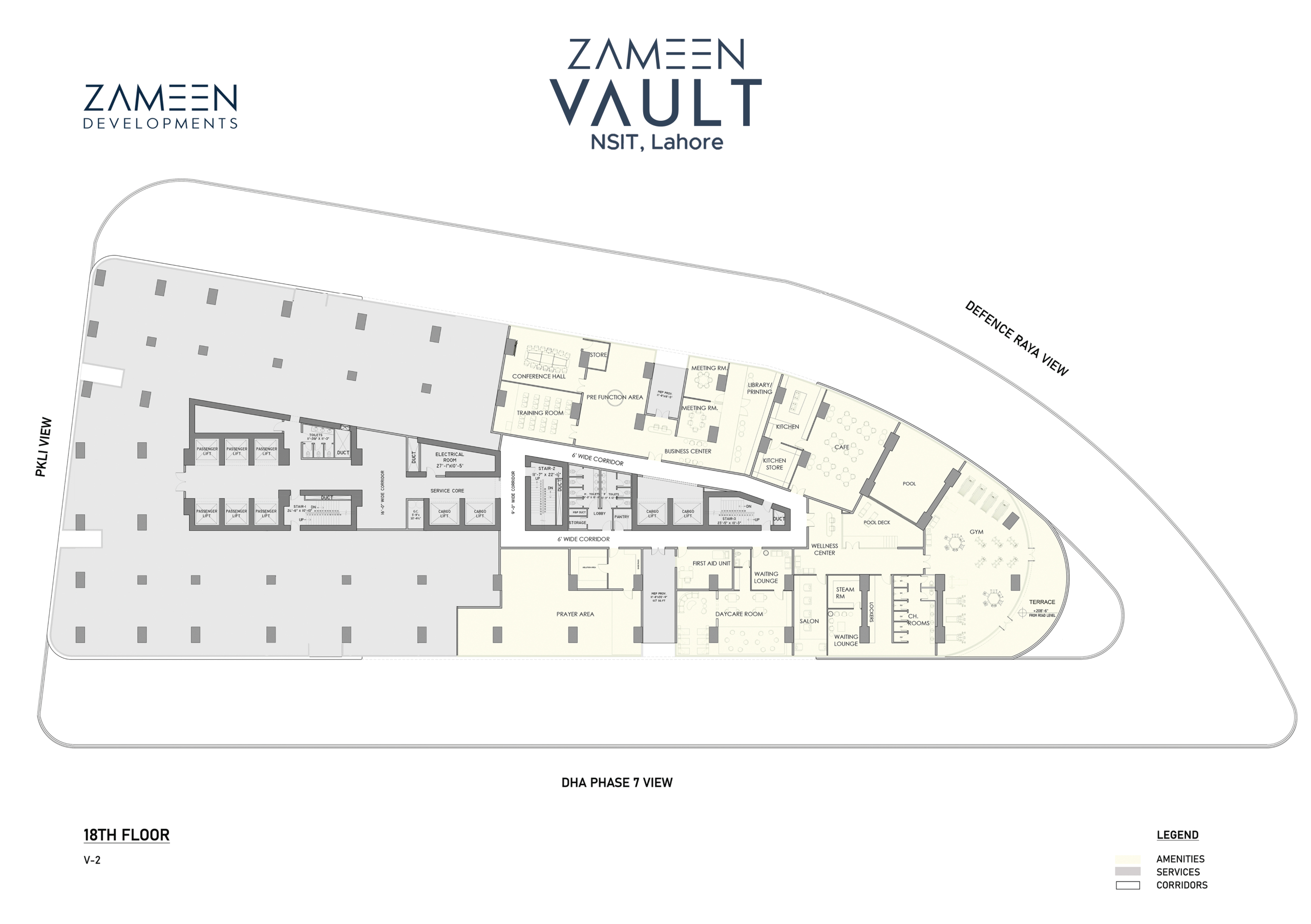 zameen Vault Lahore 18th Floor