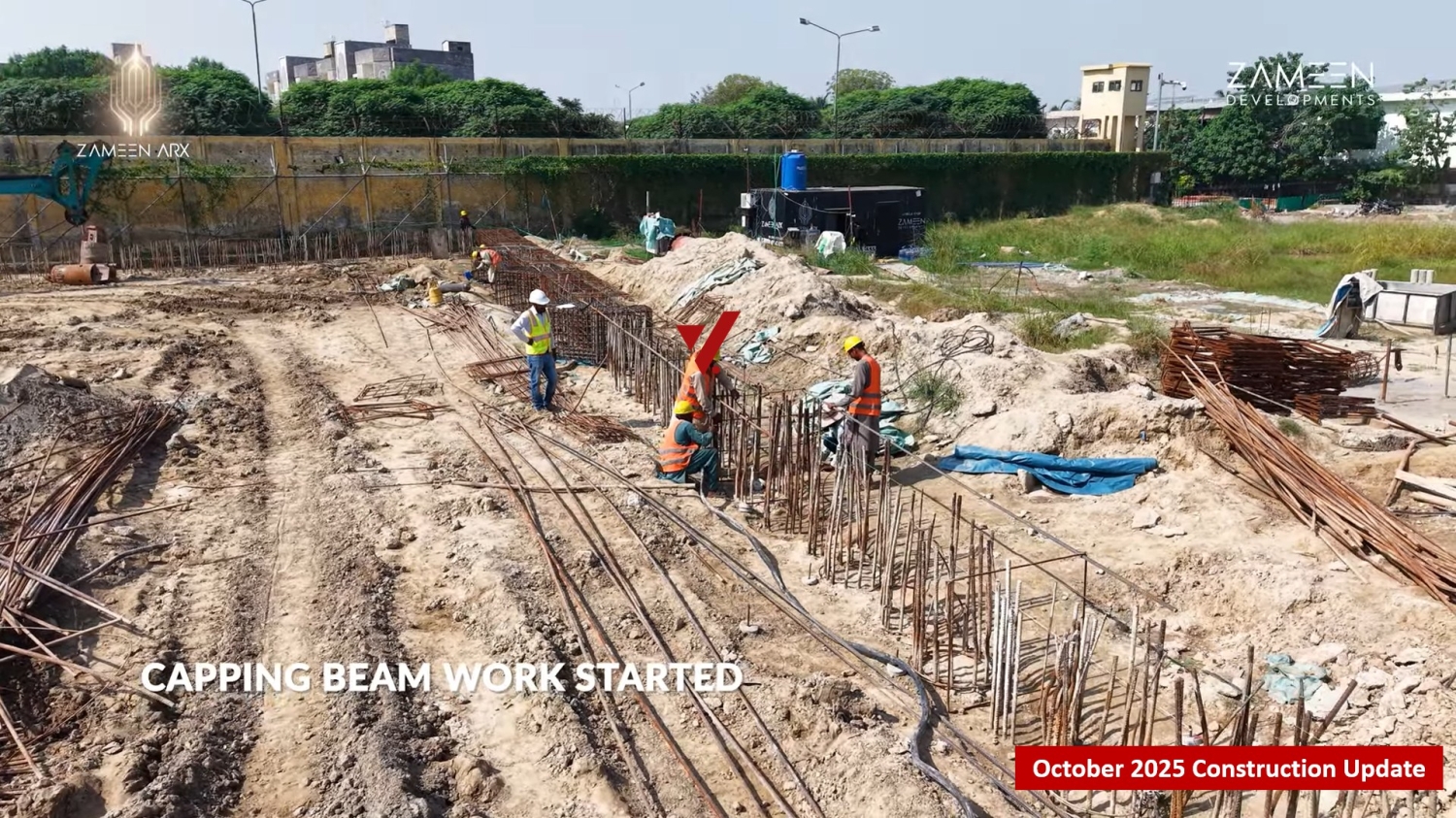 Zameen ARX Lahore Construction Progress