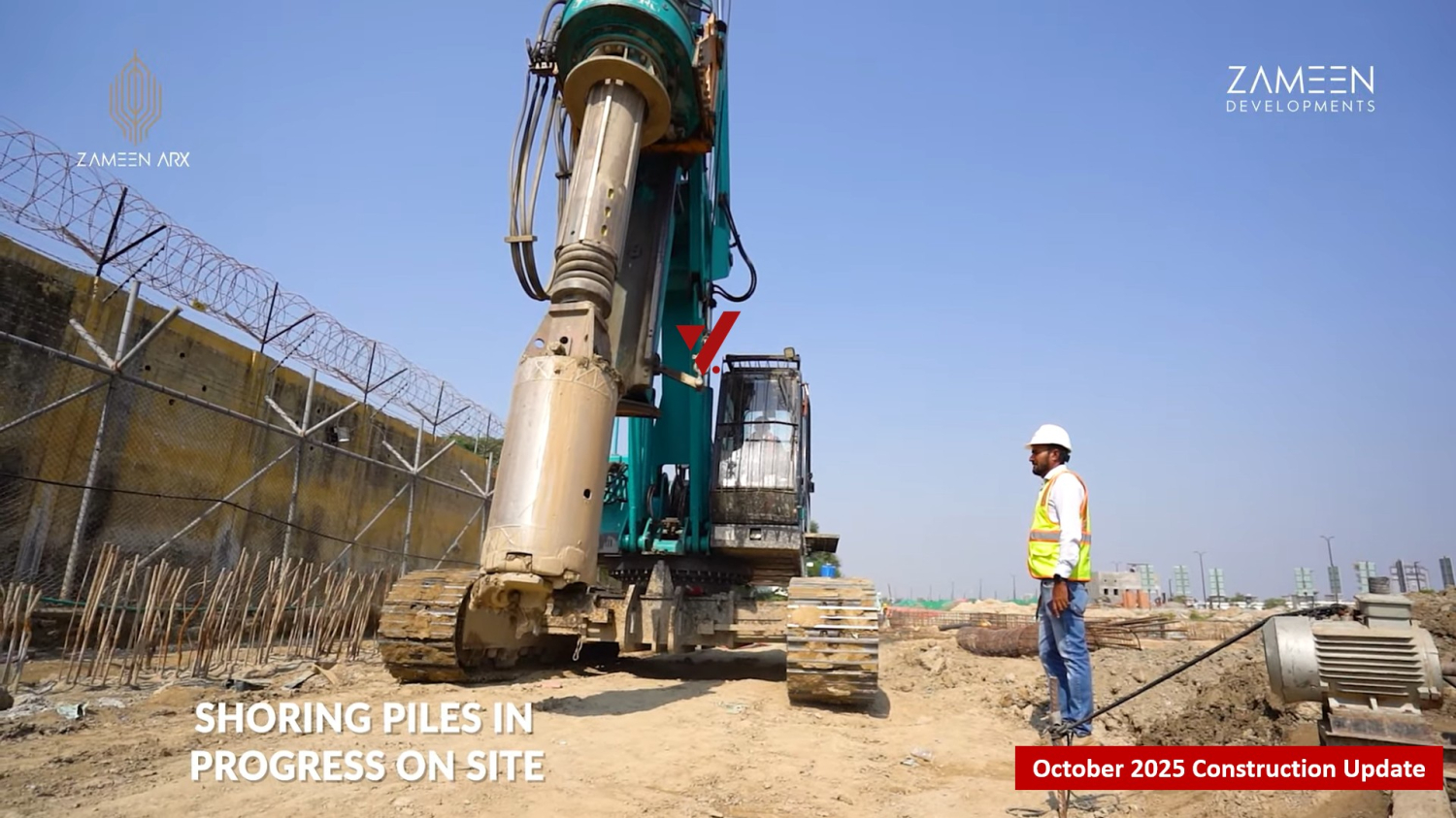 Zameen Arx Lahore Contruction Progress OCT 2025