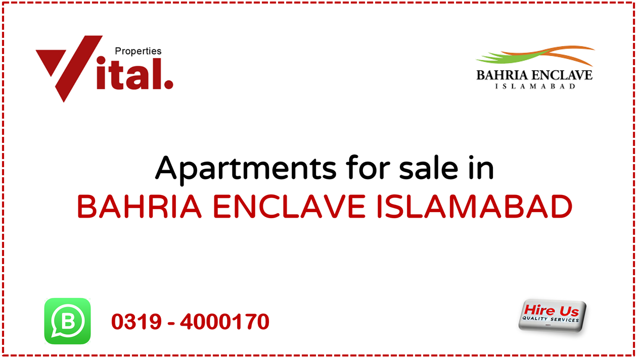 Apartments for sale in Bahria Enclave Islamabad 